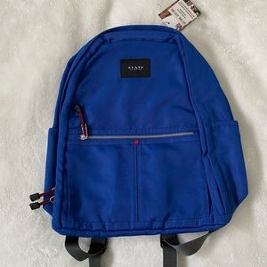 state bags blue backpack